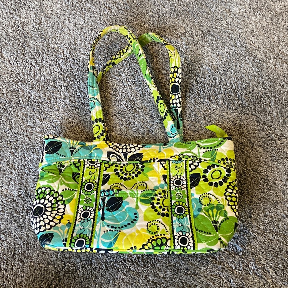 Vera Bradley Lime’s Up Little Mandy Purse